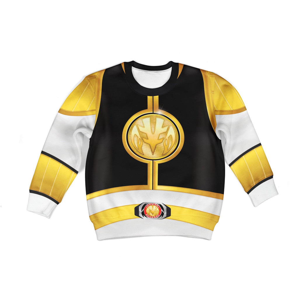  CustomsPig Unisex Kid Tops White Power Ranger 3D Apparel -  CustomsPig.com