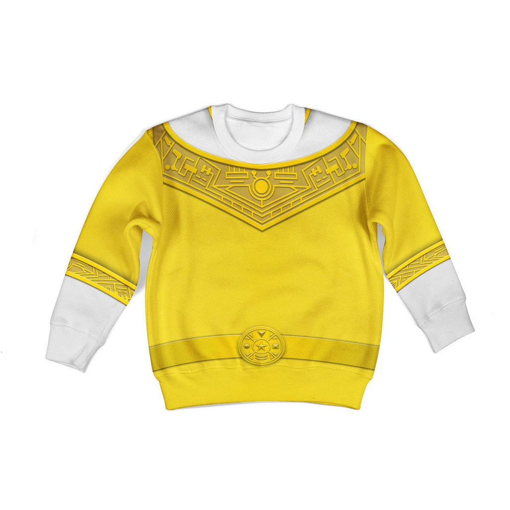  CustomsPig Unisex Kid Tops Yellow Power Rangers Zeo Kid 3D Apparel -  CustomsPig.com