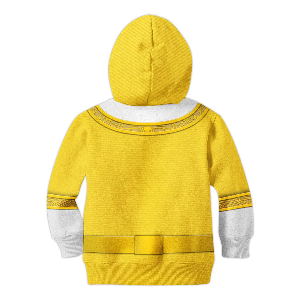  CustomsPig Unisex Kid Tops Yellow Power Rangers Zeo Kid 3D Apparel -  CustomsPig.com