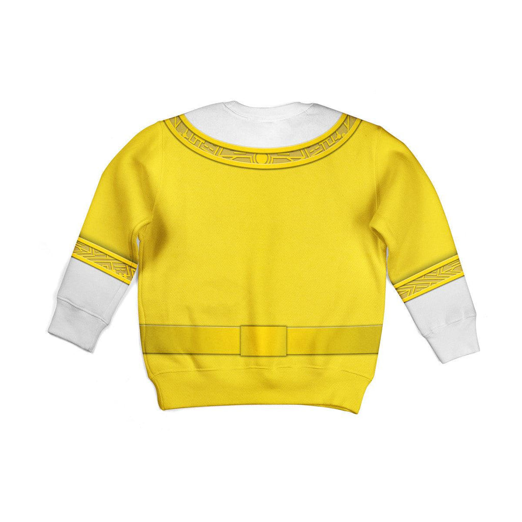  CustomsPig Unisex Kid Tops Yellow Power Rangers Zeo Kid 3D Apparel -  CustomsPig.com