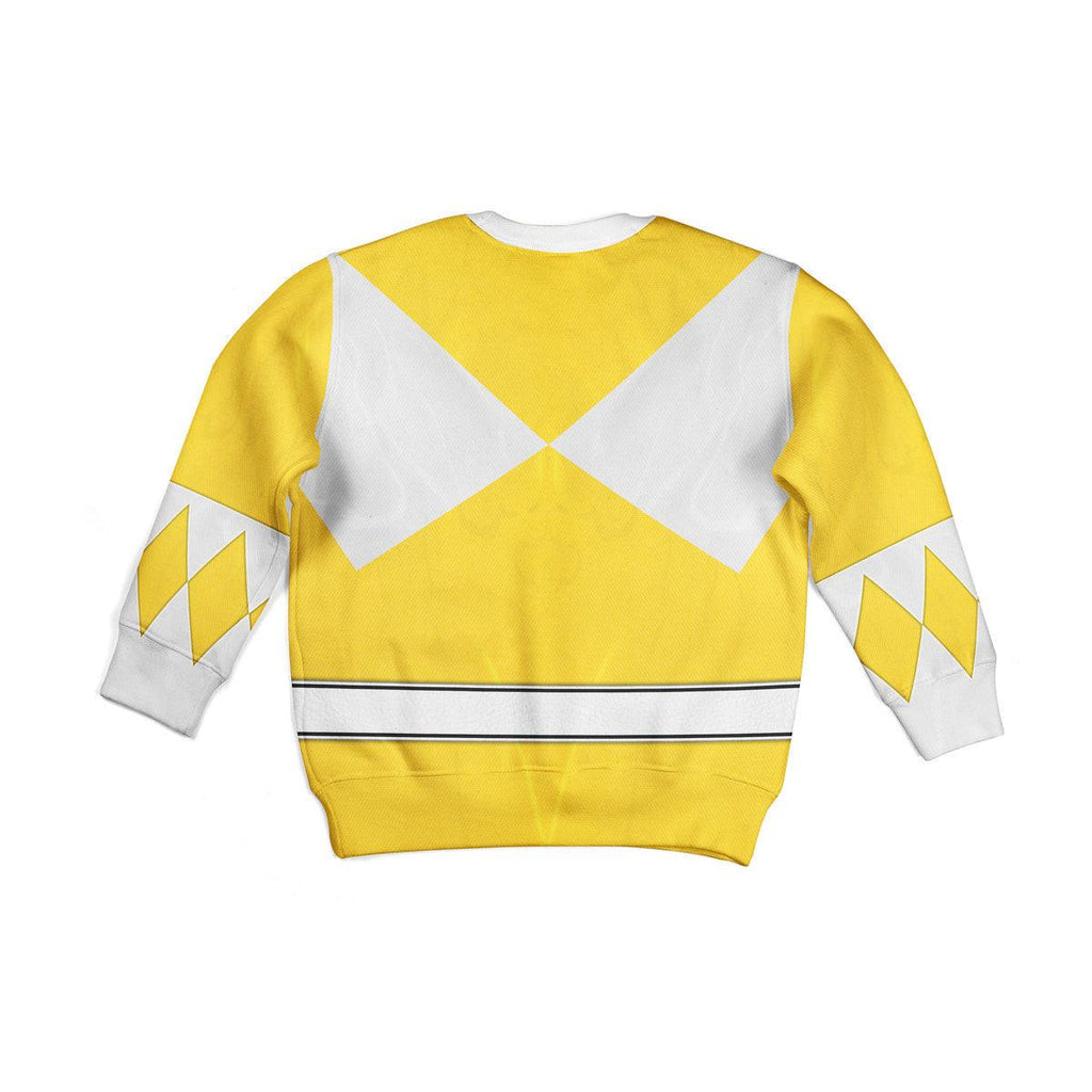  CustomsPig Unisex Kid Tops Yellow Ranger Mighty Morphin Kid 3D Apparel -  CustomsPig.com