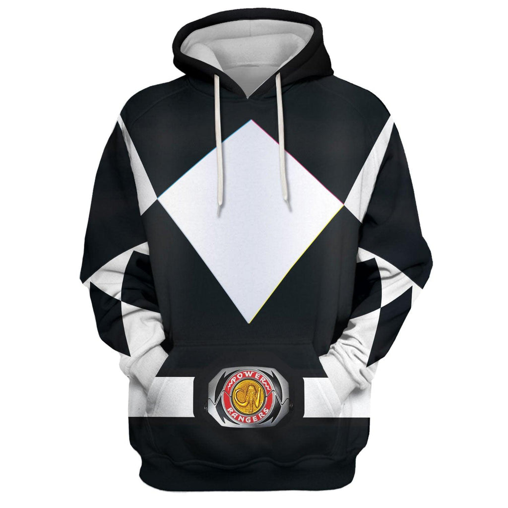  CustomsPig Unisex Tracksuit Hoodies Black Power Ranger 3D Costumes -  CustomsPig.com