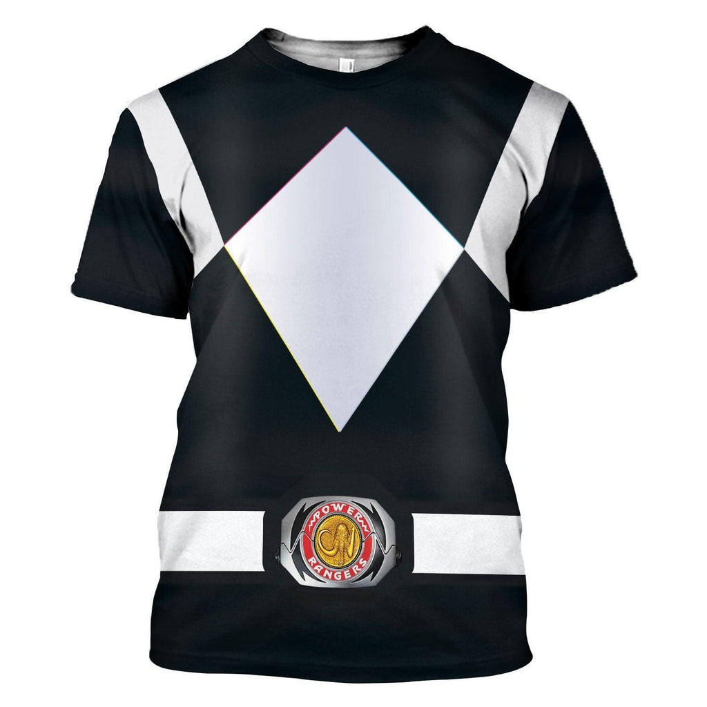  CustomsPig Unisex Tracksuit Hoodies Black Power Ranger 3D Costumes -  CustomsPig.com