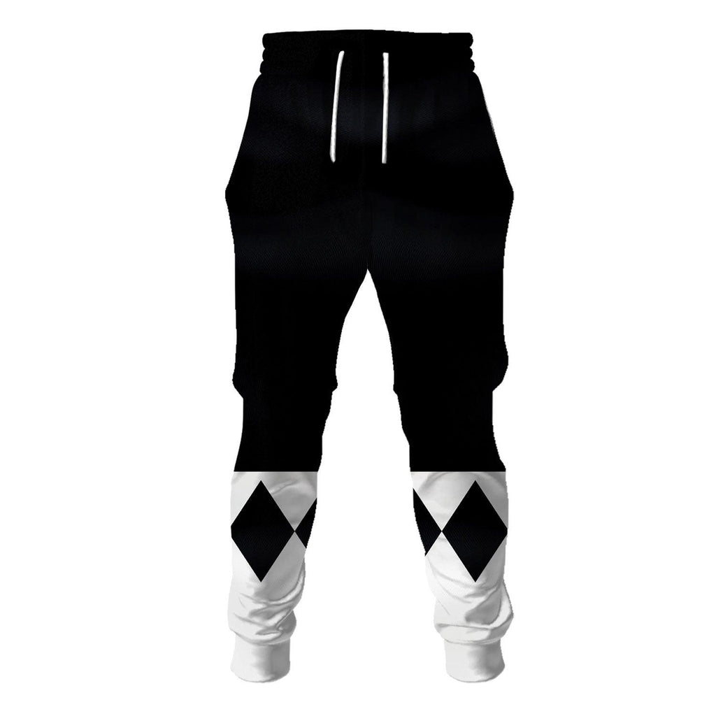  CustomsPig Unisex Tracksuit Hoodies Black Power Ranger 3D Costumes -  CustomsPig.com