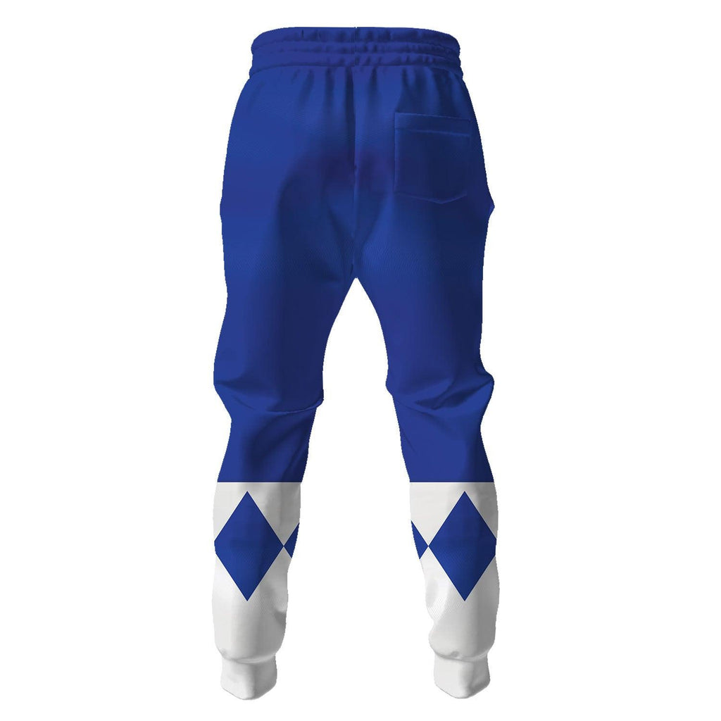  CustomsPig Unisex Tracksuit Hoodies Blue Power Ranger 3D Costumes -  CustomsPig.com