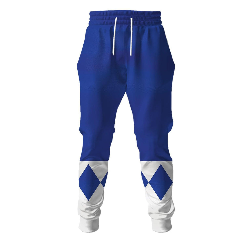  CustomsPig Unisex Tracksuit Hoodies Blue Power Ranger 3D Costumes -  CustomsPig.com