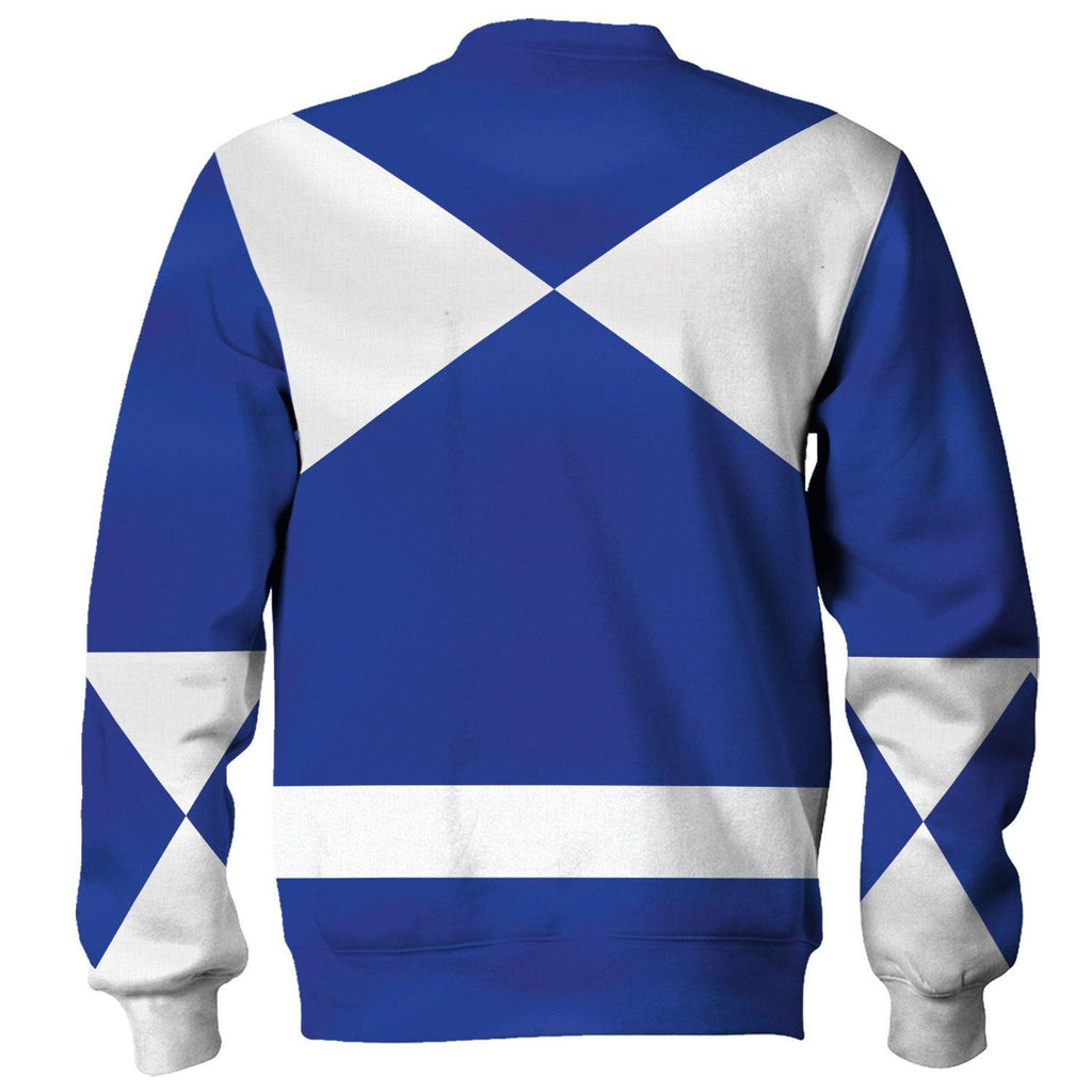  CustomsPig Unisex Tracksuit Hoodies Blue Power Ranger 3D Costumes -  CustomsPig.com