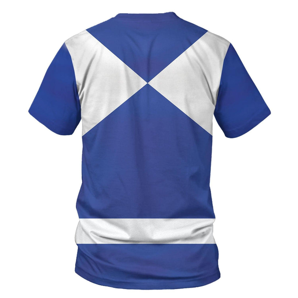  CustomsPig Unisex Tracksuit Hoodies Blue Power Ranger 3D Costumes -  CustomsPig.com