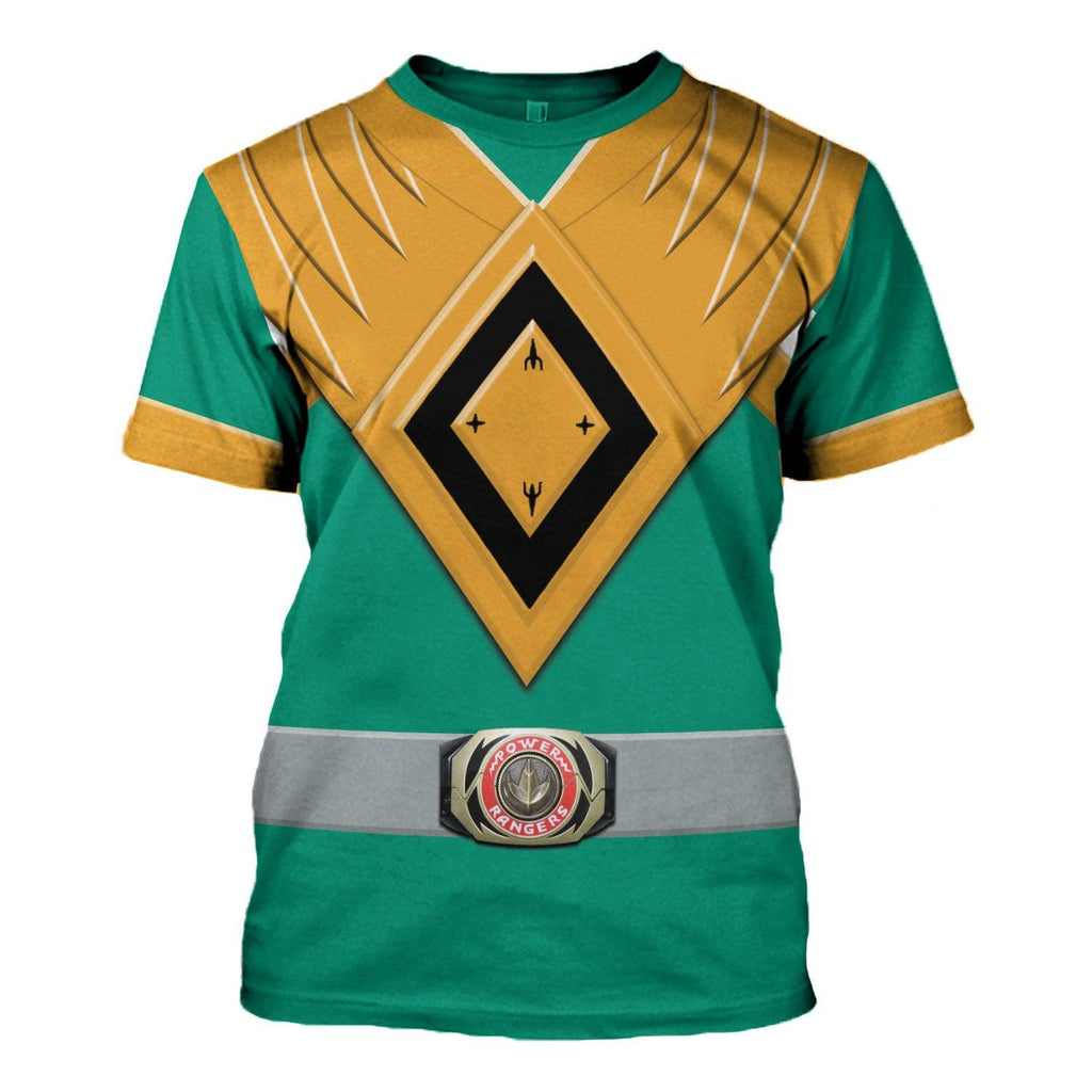  CustomsPig Unisex Tracksuit Hoodies Green Power Ranger 3D Costumes -  CustomsPig.com