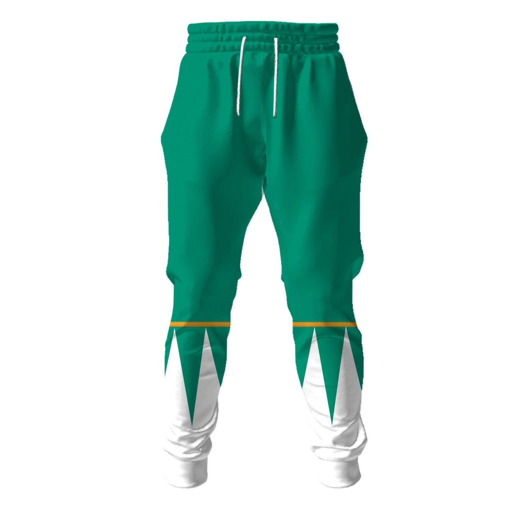  CustomsPig Unisex Tracksuit Hoodies Green Power Ranger 3D Costumes -  CustomsPig.com