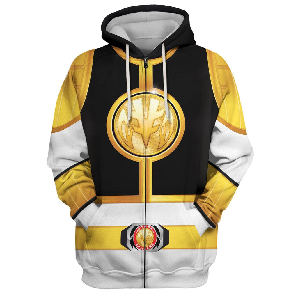  CustomsPig Unisex Tracksuit Hoodies White Power Ranger 3D Costumes -  CustomsPig.com