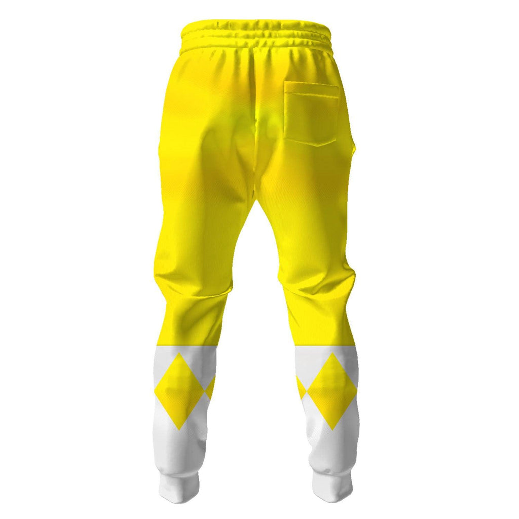  CustomsPig Unisex Tracksuit Hoodies Yellow Power Ranger 3D Costumes -  CustomsPig.com