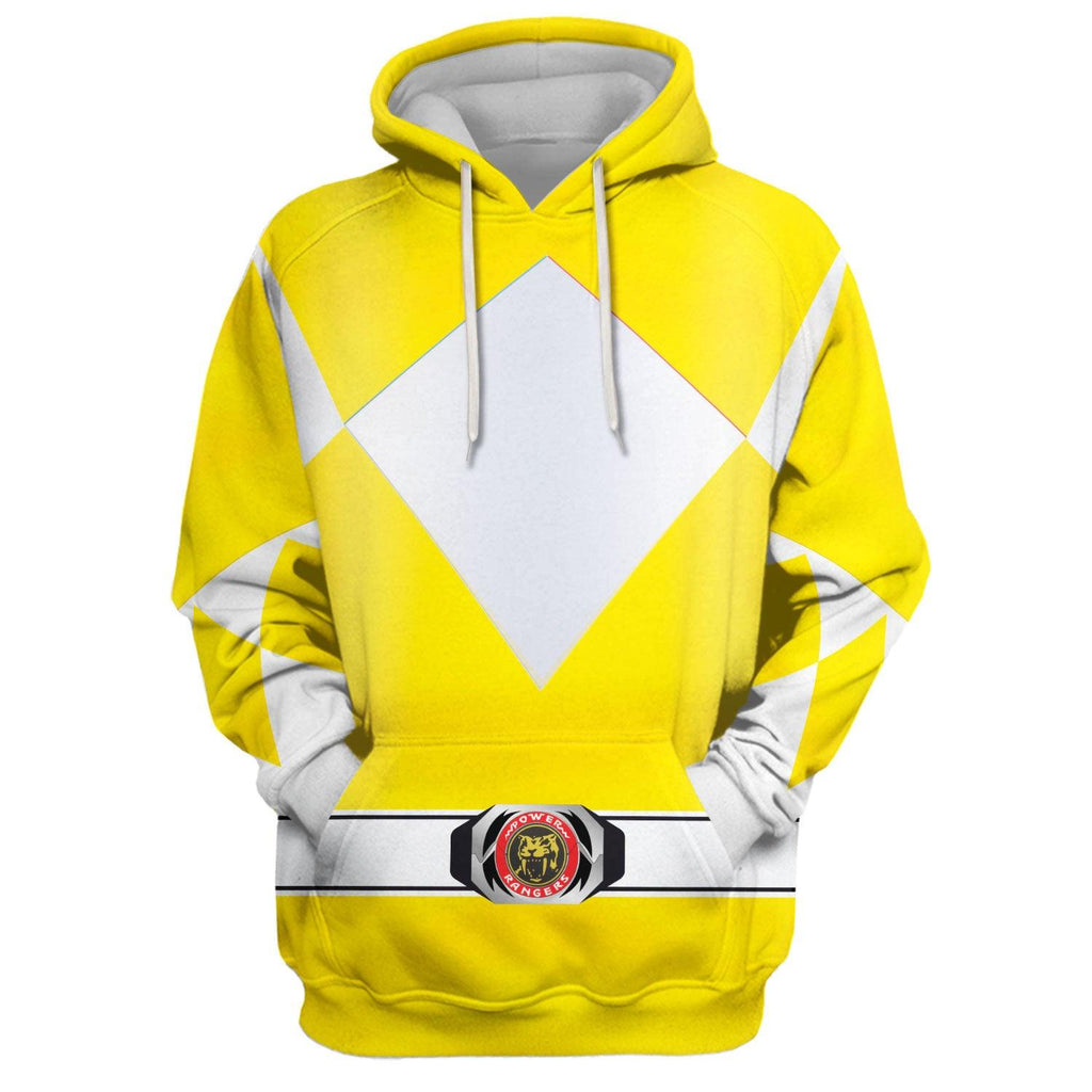  CustomsPig Unisex Tracksuit Hoodies Yellow Power Ranger 3D Costumes -  CustomsPig.com