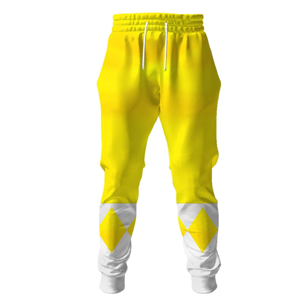  CustomsPig Unisex Tracksuit Hoodies Yellow Power Ranger 3D Costumes -  CustomsPig.com