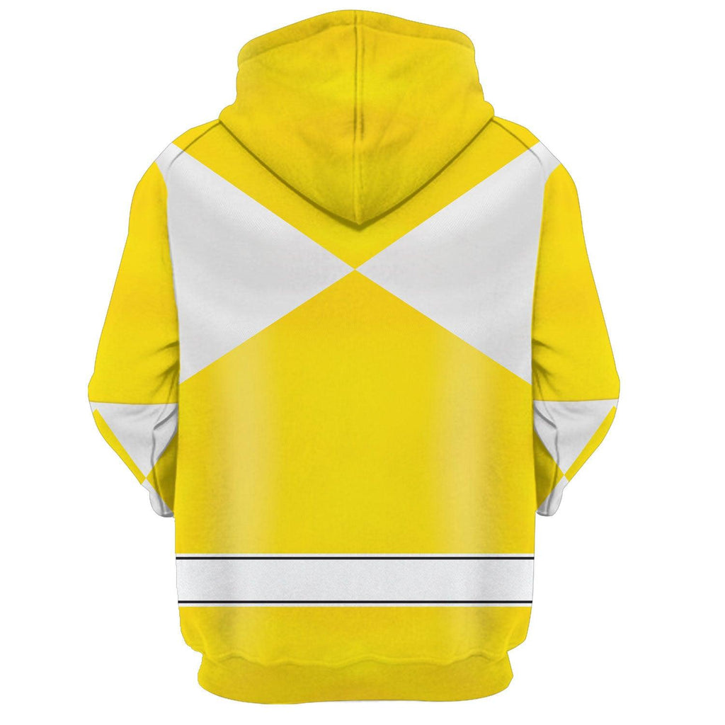  CustomsPig Unisex Tracksuit Hoodies Yellow Power Ranger 3D Costumes -  CustomsPig.com