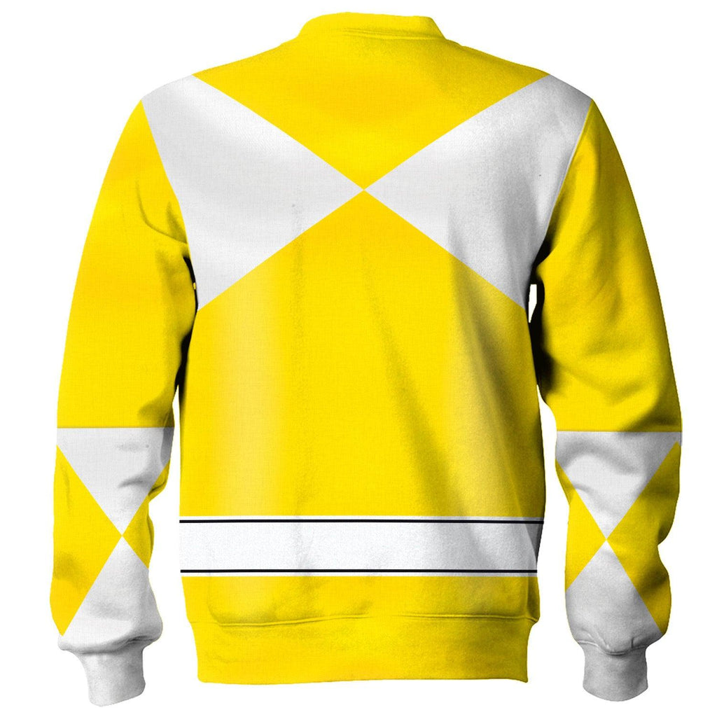  CustomsPig Unisex Tracksuit Hoodies Yellow Power Ranger 3D Costumes -  CustomsPig.com