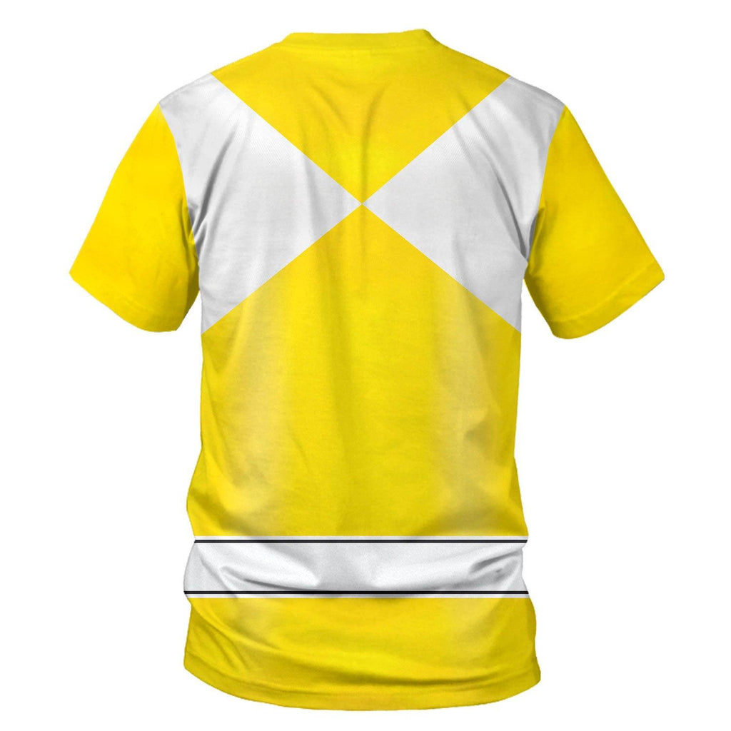  CustomsPig Unisex Tracksuit Hoodies Yellow Power Ranger 3D Costumes -  CustomsPig.com