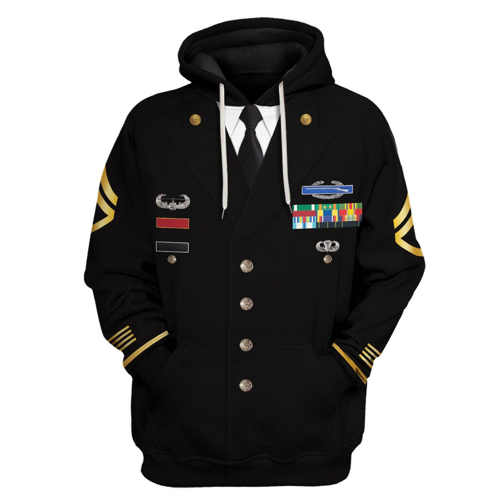 CustomsPig United States Army Blue Service Costume Hoodie Sweatshirt T-Shirt Tracksuit - CustomsPig.com