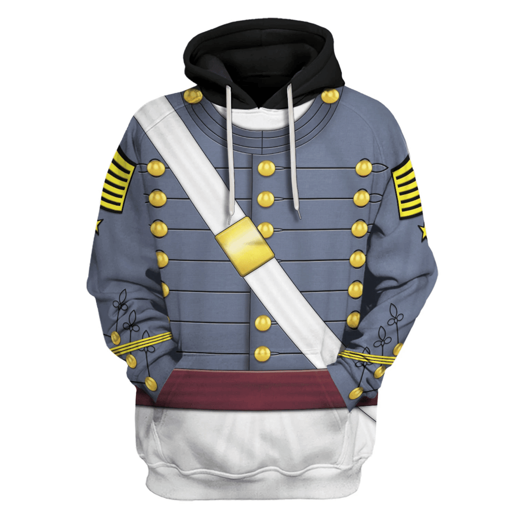  CustomsPig US Army - West Point Cadet (1860s) Costume Hoodie Sweatshirt T-Shirt Tracksuit -  CustomsPig.com