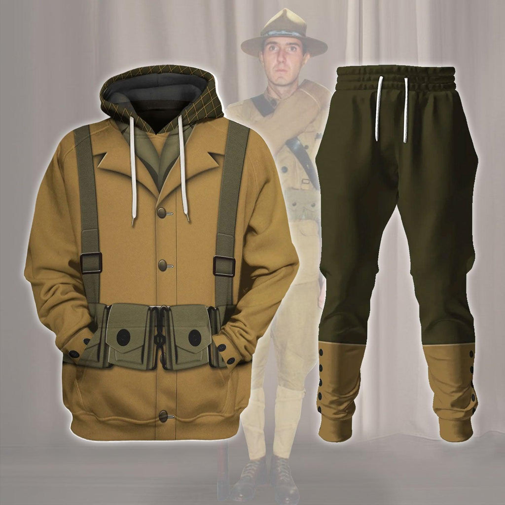  CustomsPig US Army WW1 Infantryman Costume Hoodie Sweatshirt T-Shirt Tracksuit -  CustomsPig.com