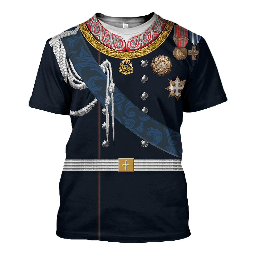  CustomsPig Victor Emmanuel II - King of Italy Costume Hoodie Sweatshirt T-Shirt Tracksuit -  CustomsPig.com