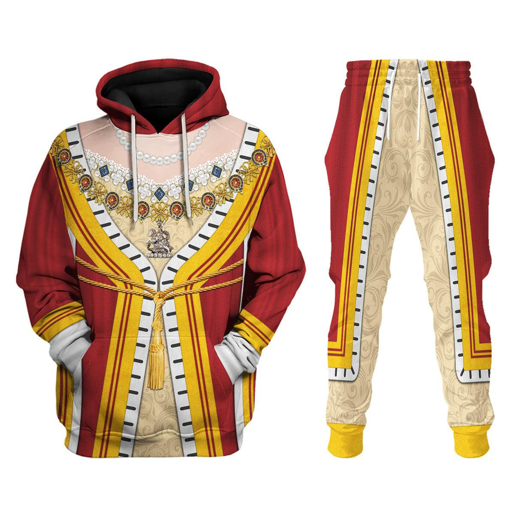 CustomsPig Victoria of England Costume Hoodie Sweatshirt T-Shirt Tracksuit - CustomsPig.com