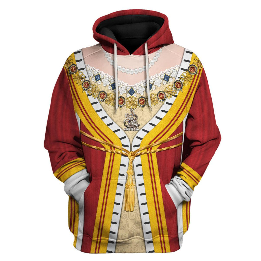 CustomsPig Victoria of England Costume Hoodie Sweatshirt T-Shirt Tracksuit - CustomsPig.com