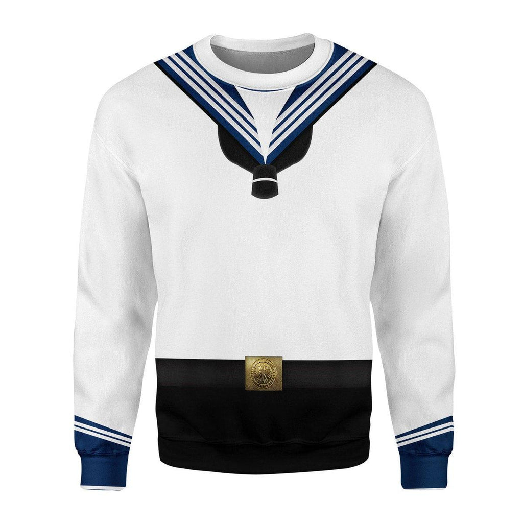  CustomsPig Wachbataillon Personnel In Navy Uniforms Greet Costume Hoodie Sweatshirt T-Shirt Tracksuit -  CustomsPig.com