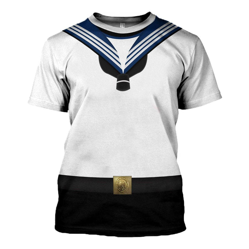  CustomsPig Wachbataillon Personnel In Navy Uniforms Greet Costume Hoodie Sweatshirt T-Shirt Tracksuit -  CustomsPig.com