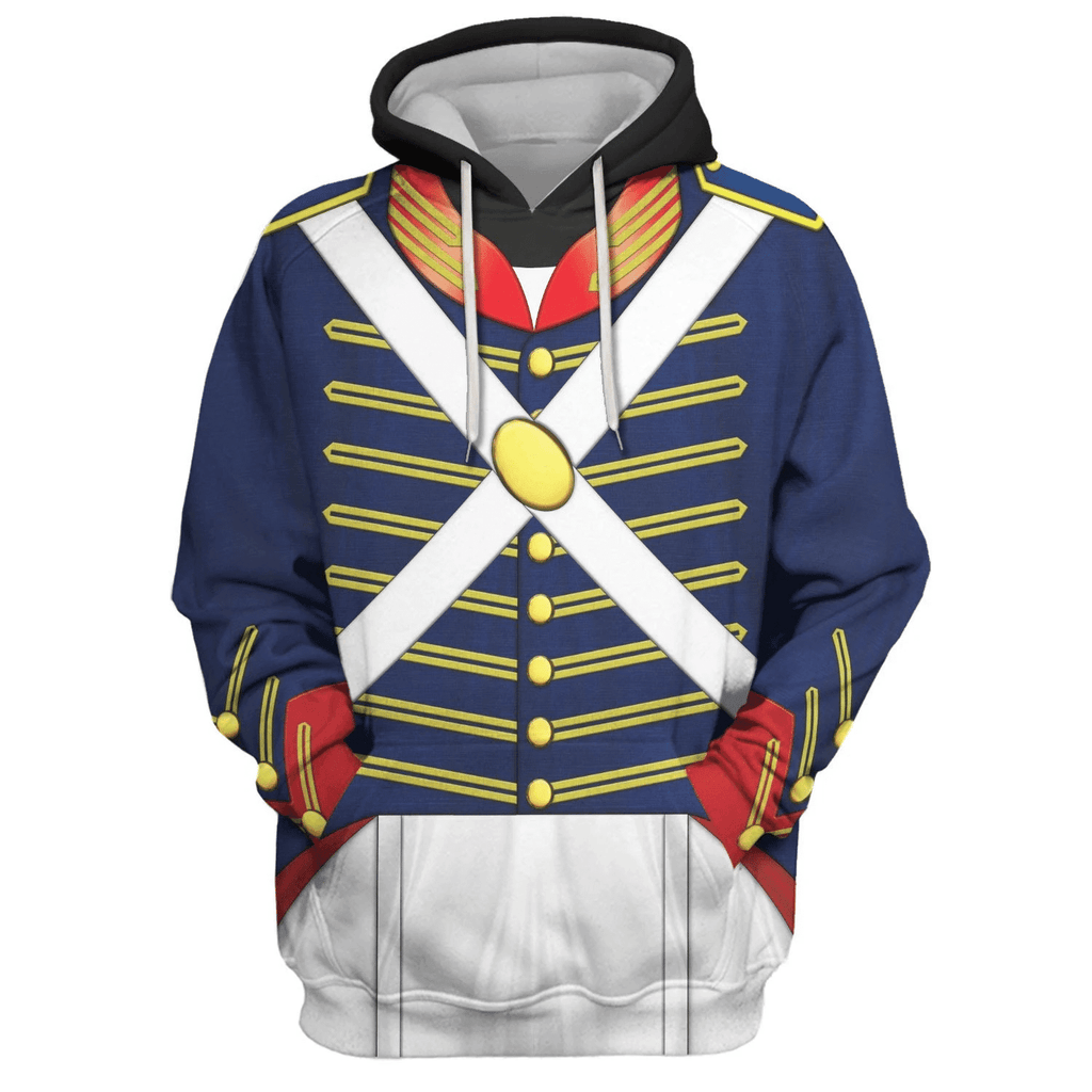  CustomsPig War of 1812 (1812-1815) US Army Costume Hoodie Sweatshirt T-Shirt Tracksuit -  CustomsPig.com