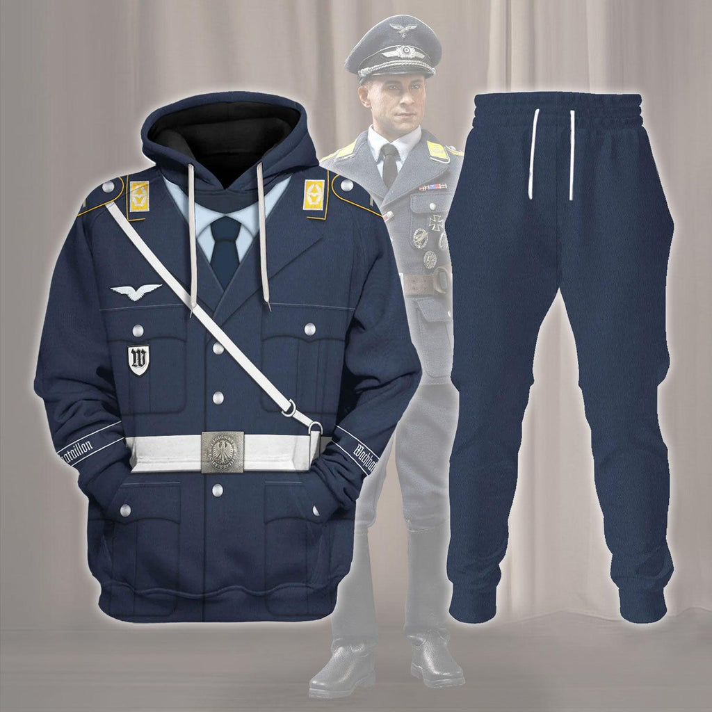  CustomsPig West German Luftwaffe Wachbataillon Gefreiter Costume Hoodie Sweatshirt T-Shirt Tracksuit -  CustomsPig.com