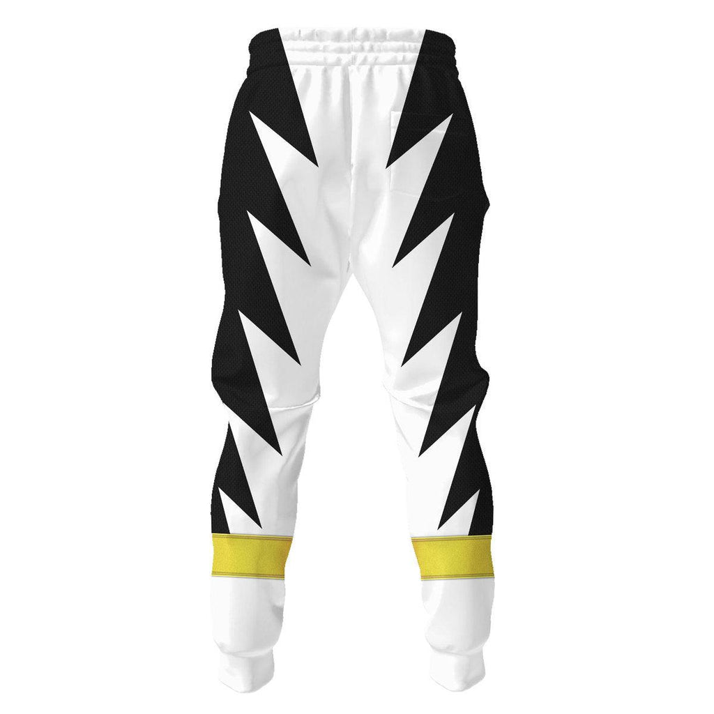 CustomsPig White Ranger Dino Thunder Hoodies Sweatshirt T-shirt Hawaiian Sweatpants - CustomsPig.com