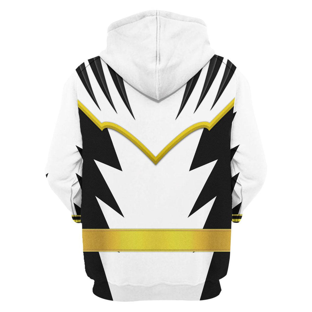 CustomsPig White Ranger Dino Thunder Hoodies Sweatshirt T-shirt Hawaiian Sweatpants - CustomsPig.com