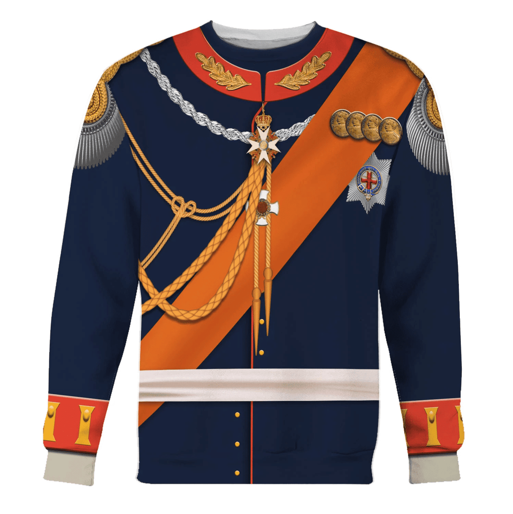  CustomsPig Wilhelm II German Emperor Costume Hoodie Sweatshirt T-Shirt Tracksuit -  CustomsPig.com