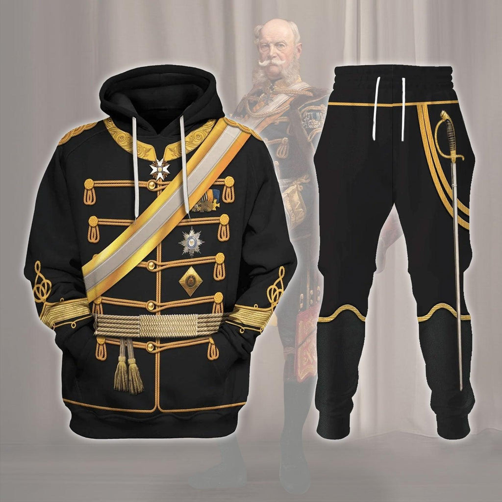  CustomsPig William I German Emperor Costume Hoodie Sweatshirt T-Shirt Tracksuit -  CustomsPig.com