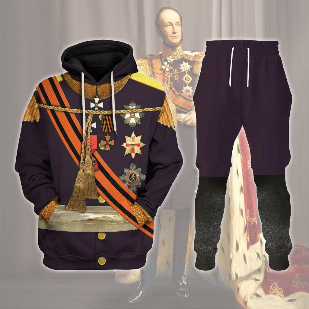  CustomsPig William II of the Netherlands Costume Hoodie Sweatshirt T-Shirt Tracksuit -  CustomsPig.com