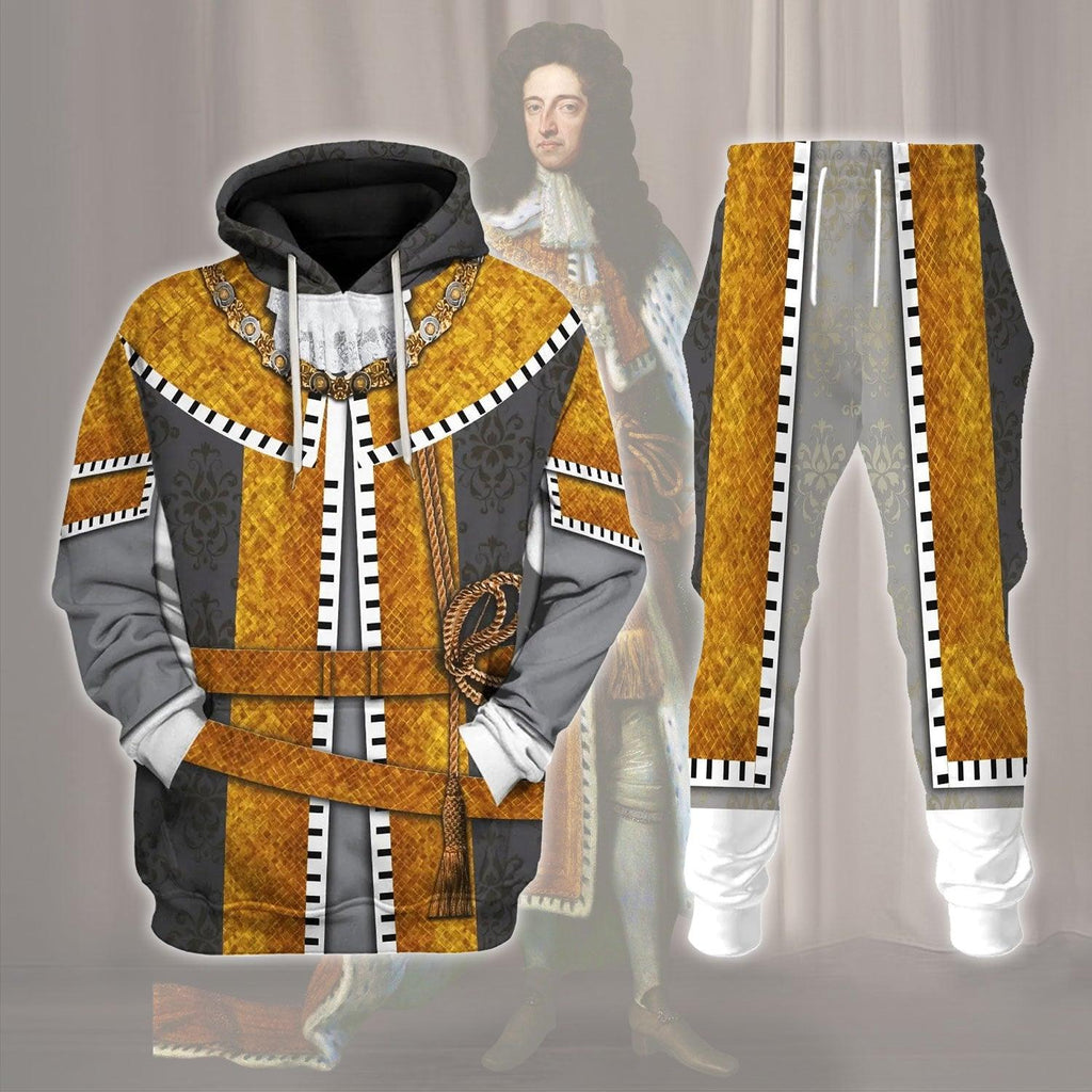  CustomsPig William III of England Costume Hoodie Sweatshirt T-Shirt Tracksuit -  CustomsPig.com