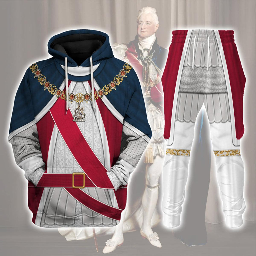 CustomsPig William IV of England Costume Hoodie Sweatshirt T-Shirt Tracksuit - CustomsPig.com