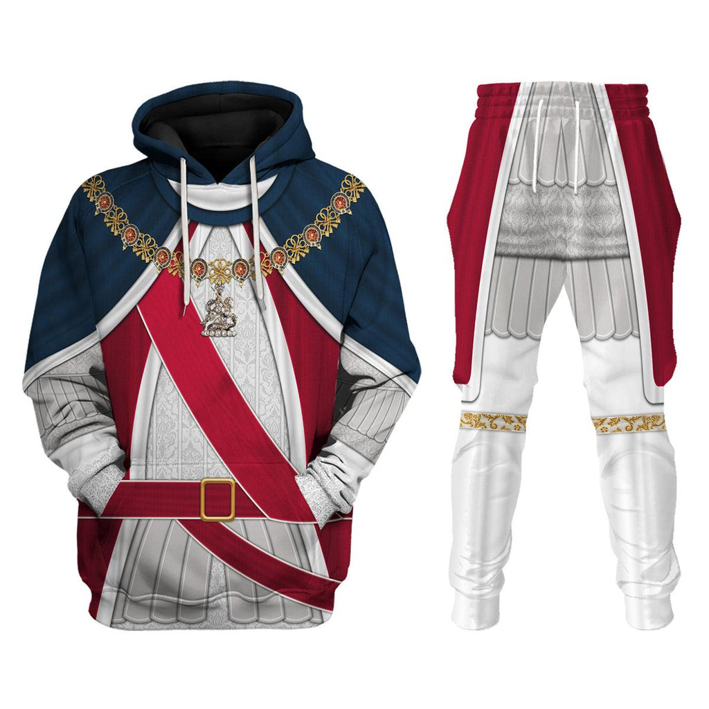 CustomsPig William IV of England Costume Hoodie Sweatshirt T-Shirt Tracksuit - CustomsPig.com