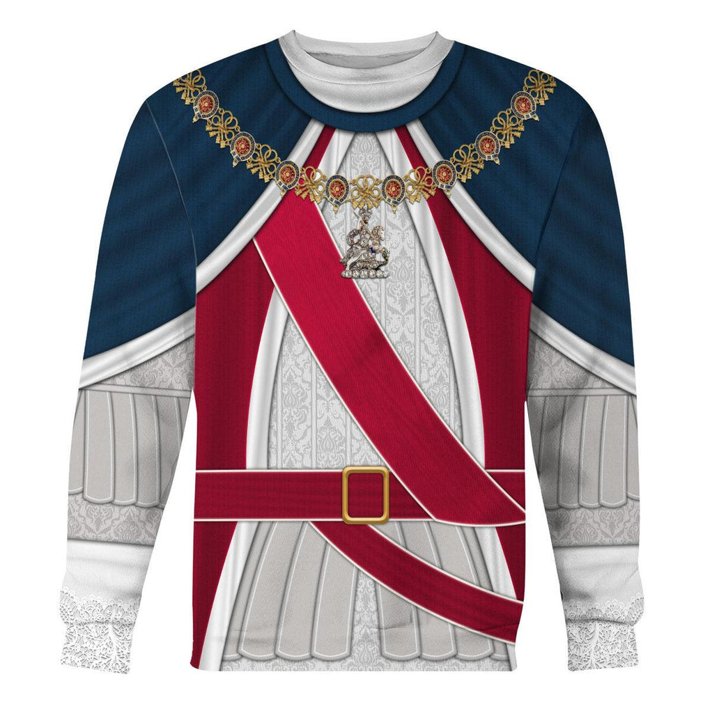 CustomsPig William IV of England Costume Hoodie Sweatshirt T-Shirt Tracksuit - CustomsPig.com