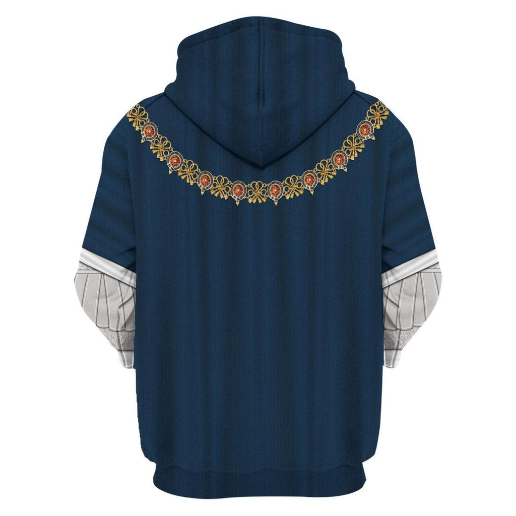 CustomsPig William IV of England Costume Hoodie Sweatshirt T-Shirt Tracksuit - CustomsPig.com