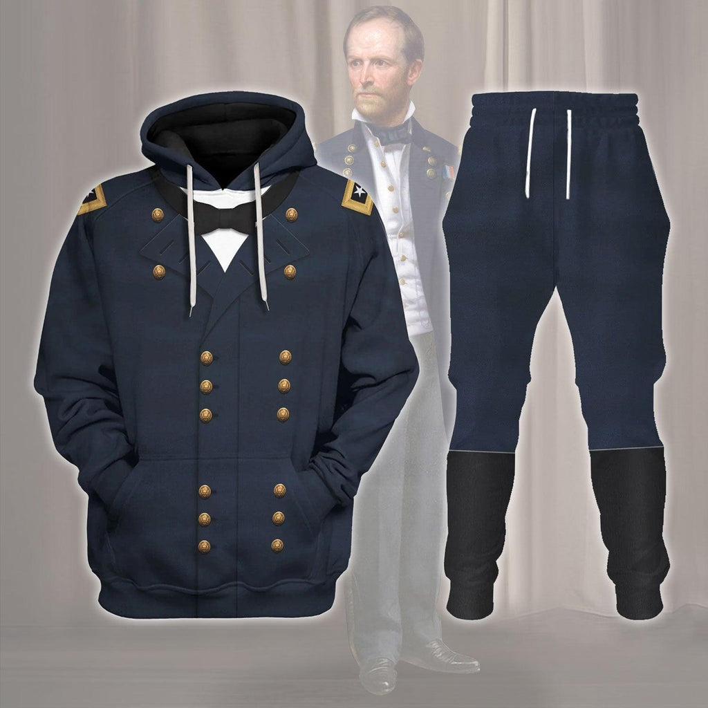  CustomsPig William Tecumseh Sherman Costume Hoodie Sweatshirt T-Shirt Tracksuit -  CustomsPig.com