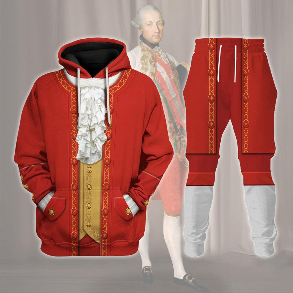  CustomsPig Wolfgang Amadeus Mozart Costume Hoodie Sweatshirt T-Shirt Tracksuit -  CustomsPig.com