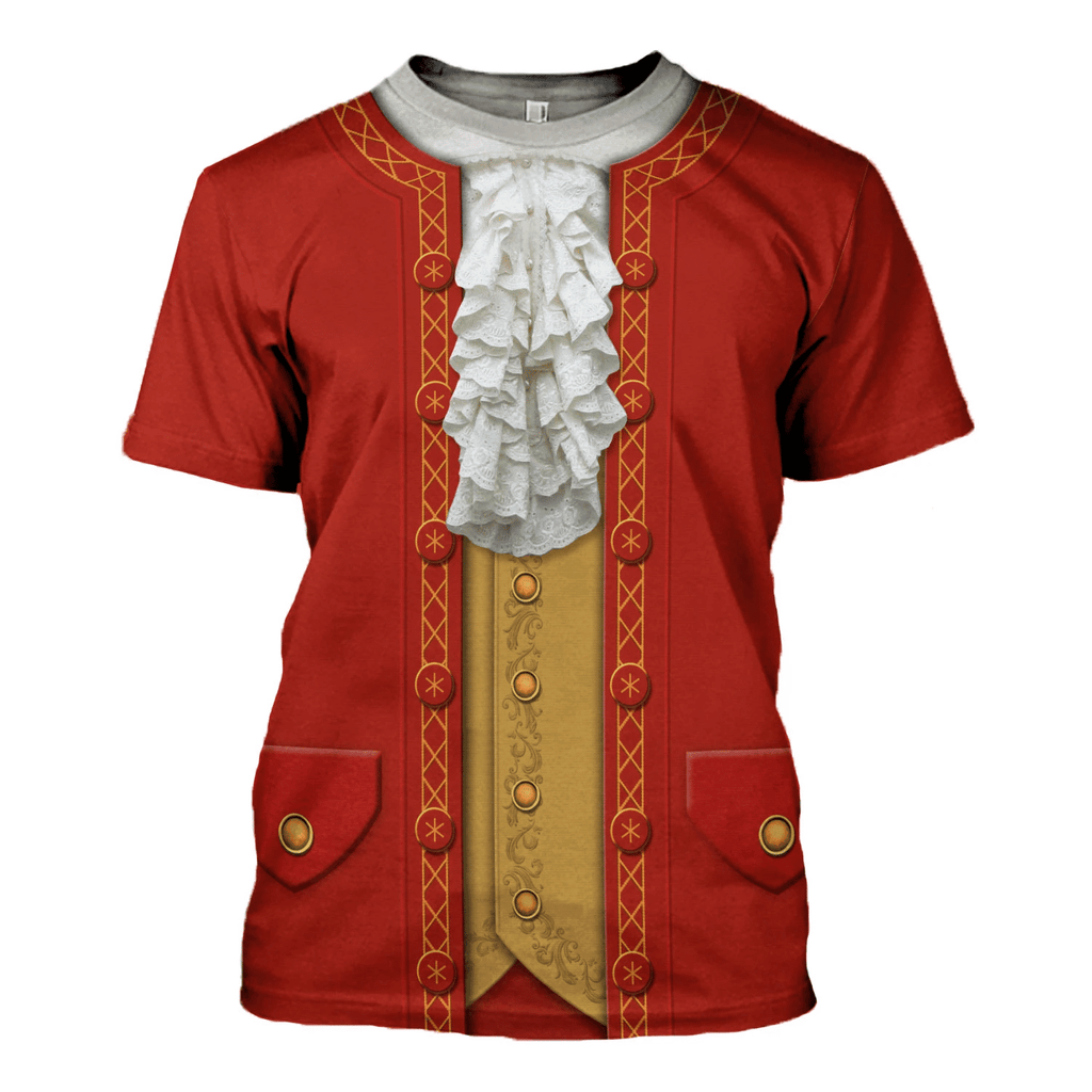  CustomsPig Wolfgang Amadeus Mozart Costume Hoodie Sweatshirt T-Shirt Tracksuit -  CustomsPig.com