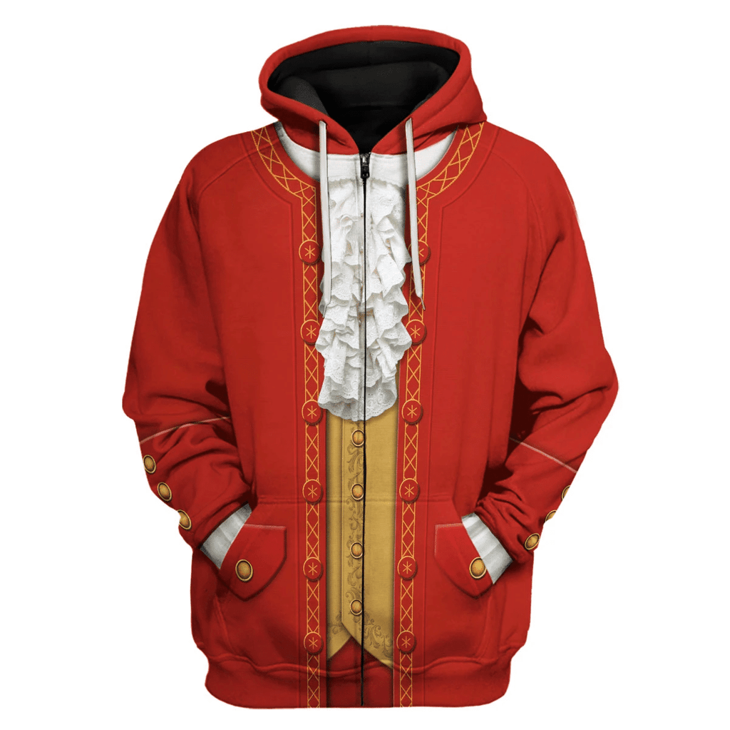  CustomsPig Wolfgang Amadeus Mozart Costume Hoodie Sweatshirt T-Shirt Tracksuit -  CustomsPig.com