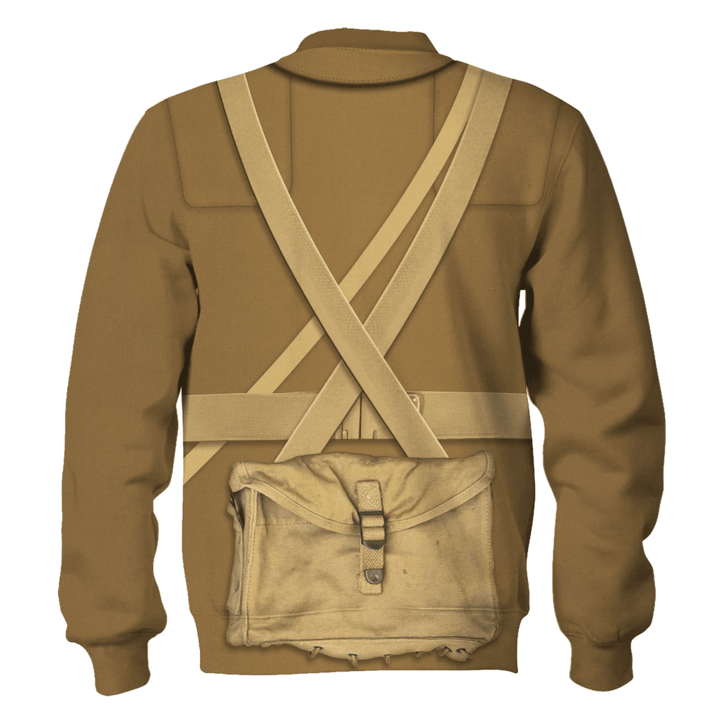  CustomsPig World War I British Soldiers Costume Hoodie Sweatshirt T-Shirt Tracksuit -  CustomsPig.com