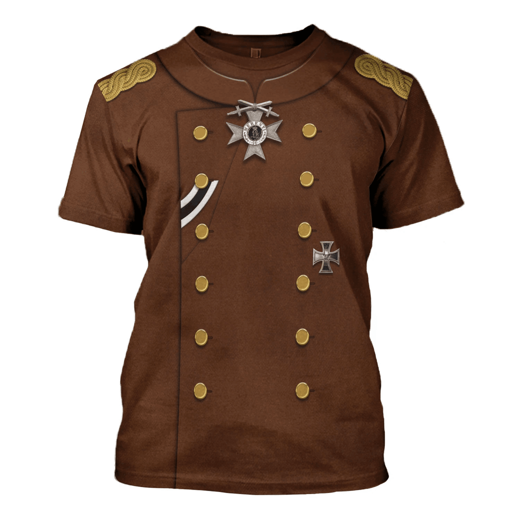  CustomsPig WWI Erich von Falkenhayn Costume Hoodie Sweatshirt T-Shirt Tracksuit -  CustomsPig.com