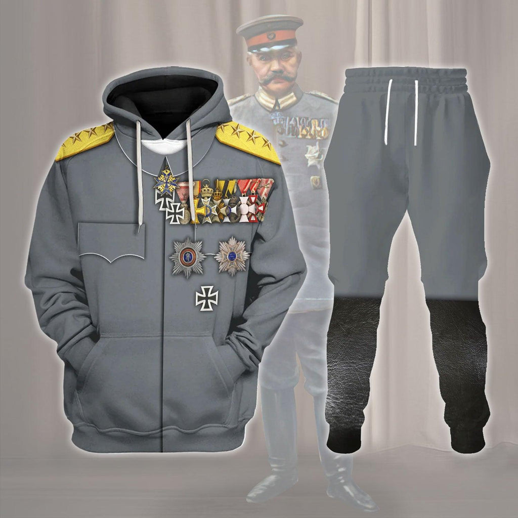  CustomsPig WWI German General Erich Ludendorff Costume Hoodie Sweatshirt T-Shirt Tracksuit -  CustomsPig.com