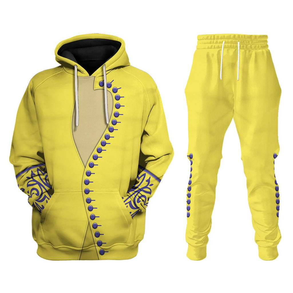 CustomsPig Yellow Cloud Guitar Costume Hoodie Sweatshirt T-Shirt Sweatpants - CustomsPig.com