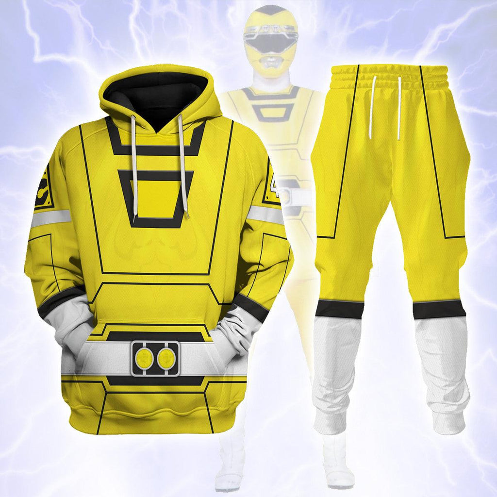  CustomsPig Yellow Power Rangers Turbo Hoodies Sweatshirt T-shirt Hawaiian Tracksuit -  CustomsPig.com